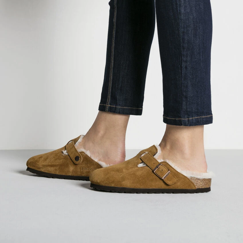 Budget 🎉 Birkenstock Boston Suede Leather Mink 👏 5 Budget 🎉 Birkenstock Boston Suede Leather Mink 👏 - Image 5