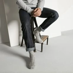 Best reviews of 😍 Birkenstock Cotton Twist Gray Gray ❤️ -Men Shoes Store 1002548 f closeup m