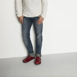 Hot Sale 🔥 Birkenstock Cotton Slub Blue/White 🌟 -Men Shoes Store 1008062 f look m