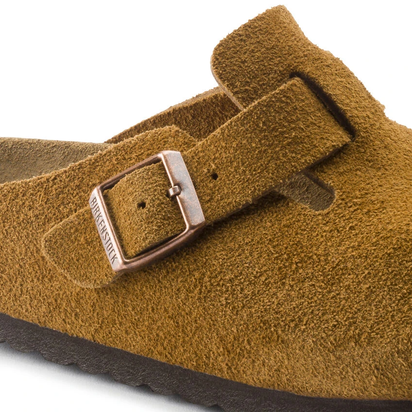 Boston Suede Leather Best Sale 🎉 Birkenstock Boston Suede Leather Mink 💯 -Men Shoes Store 1009543 detail 1