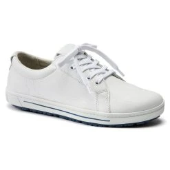 Hot Sale 🎉 Birkenstock QO Natural Leather White 🔥