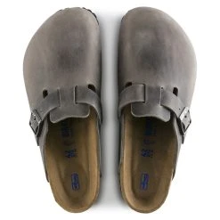 Top 10 🌟 Birkenstock Boston Oiled Leather Iron Iron 🔔 -Men Shoes Store 1013255 top