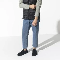 Hot Sale 🔔 Birkenstock London Suede Leather Shearling Black 👏 10 Hot Sale 🔔 Birkenstock London Suede Leather Shearling Black 👏 -Men Shoes Store 1014961 f look m