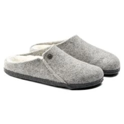 Brand new ❤️ Birkenstock Zermatt Wool Felt Light Gray 🎉 -Men Shoes Store 1015086 pair