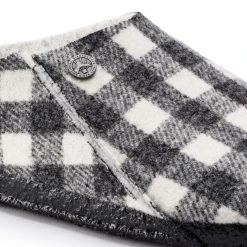 Buy 🎁 Birkenstock Zermatt Wool Felt Plaid White ❤️ -Men Shoes Store 1017543 detail 1