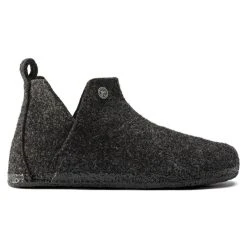 Top 10 🎁 Birkenstock Andermatt Shearling Wool Felt Anthracite 🛒 -Men Shoes Store 1017887 side
