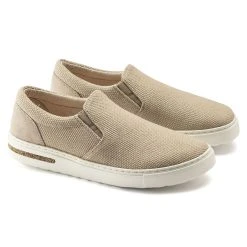 Buy 🥰 Birkenstock Oswego Canvas/Suede Sandcastle 🧨 -Men Shoes Store 1019162 pair