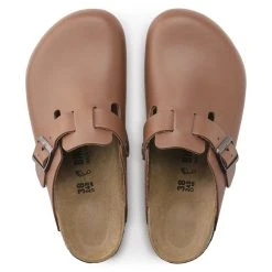 Hot Sale 😍 Birkenstock Boston Natural Leather Ginger Brown 🥰 -Men Shoes Store 1019693 top