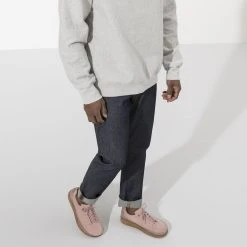 New 😍 Birkenstock Honnef Low Suede Leather Soft Pink ✔️ -Men Shoes Store 1019763 f look m