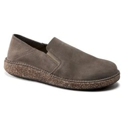 Best Sale ⭐ Birkenstock Callan Suede Leather Gray Taupe 🎁