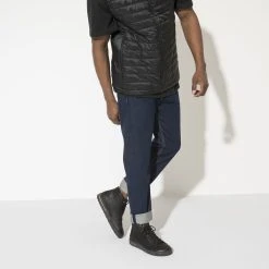 Outlet 🛒 Birkenstock Bend Mid Natural Leather Black 🔔 3 Outlet 🛒 Birkenstock Bend Mid Natural Leather Black 🔔 -Men Shoes Store 1020309 f look m