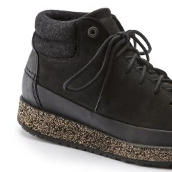 Budget ✨ Birkenstock Honnef High Oiled Nubuck Leather Black 🤩 -Men Shoes Store 1020396 detail 1