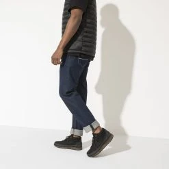 Budget ✨ Birkenstock Honnef High Oiled Nubuck Leather Black 🤩 -Men Shoes Store 1020396 f look m