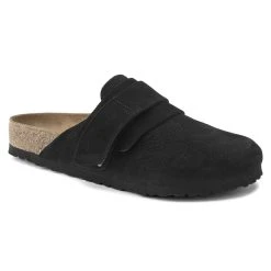 Promo 🤩 Birkenstock Nagoya Nubuck Leather Desert Dust Black 🎁