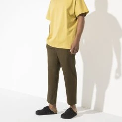 Promo 🤩 Birkenstock Nagoya Nubuck Leather Desert Dust Black 🎁 -Men Shoes Store 1020413 f look m