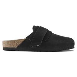 Promo 🤩 Birkenstock Nagoya Nubuck Leather Desert Dust Black 🎁 -Men Shoes Store 1020413 side