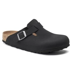 Best reviews of ๐ Birkenstock Boston Birko-Flor Nubuck Black ๐