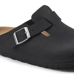 Best reviews of 👍 Birkenstock Boston Birko-Flor Nubuck Black 😀 -Men Shoes Store 1020497 detail 1