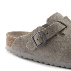Outlet 😉 Birkenstock Boston Suede Leather Stone Coin Stone Coin ❤️ 17 Outlet 😉 Birkenstock Boston Suede Leather Stone Coin Stone Coin ❤️ -Men Shoes Store 1020526 detail 1