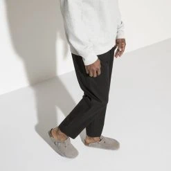 Outlet 😉 Birkenstock Boston Suede Leather Stone Coin Stone Coin ❤️ 12 Outlet 😉 Birkenstock Boston Suede Leather Stone Coin Stone Coin ❤️ -Men Shoes Store 1020526 f look m