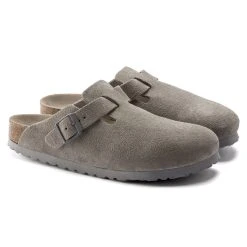 Outlet 😉 Birkenstock Boston Suede Leather Stone Coin Stone Coin ❤️ 15 Outlet 😉 Birkenstock Boston Suede Leather Stone Coin Stone Coin ❤️ -Men Shoes Store 1020526 pair