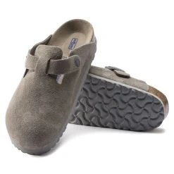 Outlet 😉 Birkenstock Boston Suede Leather Stone Coin Stone Coin ❤️ 13 Outlet 😉 Birkenstock Boston Suede Leather Stone Coin Stone Coin ❤️ -Men Shoes Store 1020526 sole