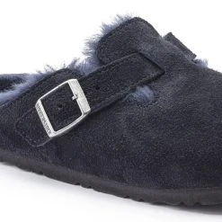 Budget ๐ Birkenstock Boston Shearling Suede Leather Midnight ๐ 8 Budget ๐ Birkenstock Boston Shearling Suede Leather Midnight ๐ -Men Shoes Store 1020584 detail 1