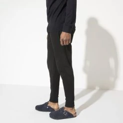 Budget ๐ Birkenstock Boston Shearling Suede Leather Midnight ๐ 3 Budget ๐ Birkenstock Boston Shearling Suede Leather Midnight ๐ -Men Shoes Store 1020584 f look m