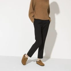 Brand new 👏 Birkenstock Boston Shearling Suede Leather Mink ⭐ -Men Shoes Store 1020896 f look f