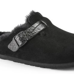 Cheap π Birkenstock Boston Shearling Suede Leather Black β 6 Cheap π Birkenstock Boston Shearling Suede Leather Black β -Men Shoes Store 1021009 detail 1