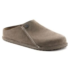 Best Sale 💯 Birkenstock Zermatt Suede Leather Gray Taupe 🔔 -Men Shoes Store 1021318 1