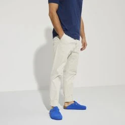 Buy ❤️ Birkenstock Boston Suede Leather Ultra Blue Ultra Blue ✔️ -Men Shoes Store 1022556 f look m