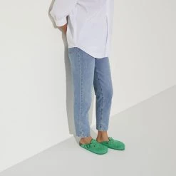 New 👍 Birkenstock Boston Suede Leather Bold Green Bold Green 🔔 12 New 👍 Birkenstock Boston Suede Leather Bold Green Bold Green 🔔 -Men Shoes Store 1022563 f look f