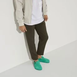 New 👍 Birkenstock Boston Suede Leather Bold Green Bold Green 🔔 13 New 👍 Birkenstock Boston Suede Leather Bold Green Bold Green 🔔 -Men Shoes Store 1022563 f look m