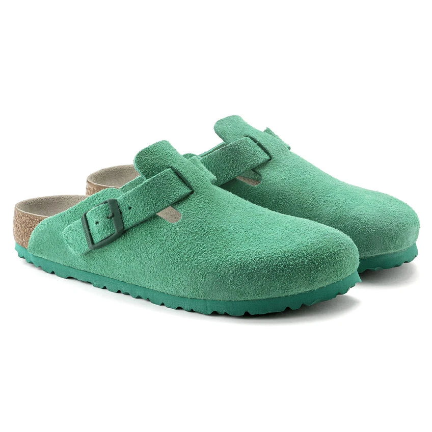 New 👍 Birkenstock Boston Suede Leather Bold Green Bold Green 🔔 7 New 👍 Birkenstock Boston Suede Leather Bold Green Bold Green 🔔 - Image 7