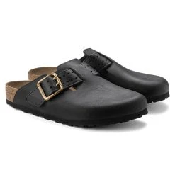 Flash Sale ๐ Birkenstock Boston Natural Leather Black โญ 15 Flash Sale ๐ Birkenstock Boston Natural Leather Black โญ -Men Shoes Store 1022577 pair