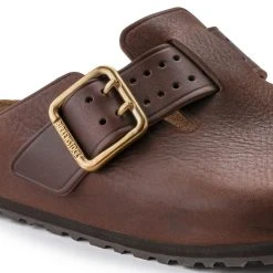 Budget 🌟 Birkenstock Boston Natural Leather Roast ⌛ -Men Shoes Store 1022589 detail 1