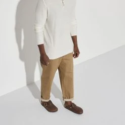 Budget 🌟 Birkenstock Boston Natural Leather Roast ⌛ -Men Shoes Store 1022589 f look m