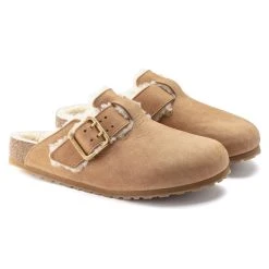 Wholesale ✨ Birkenstock Boston Nubuck Leather Cognac 🤩 -Men Shoes Store 1023307 pair