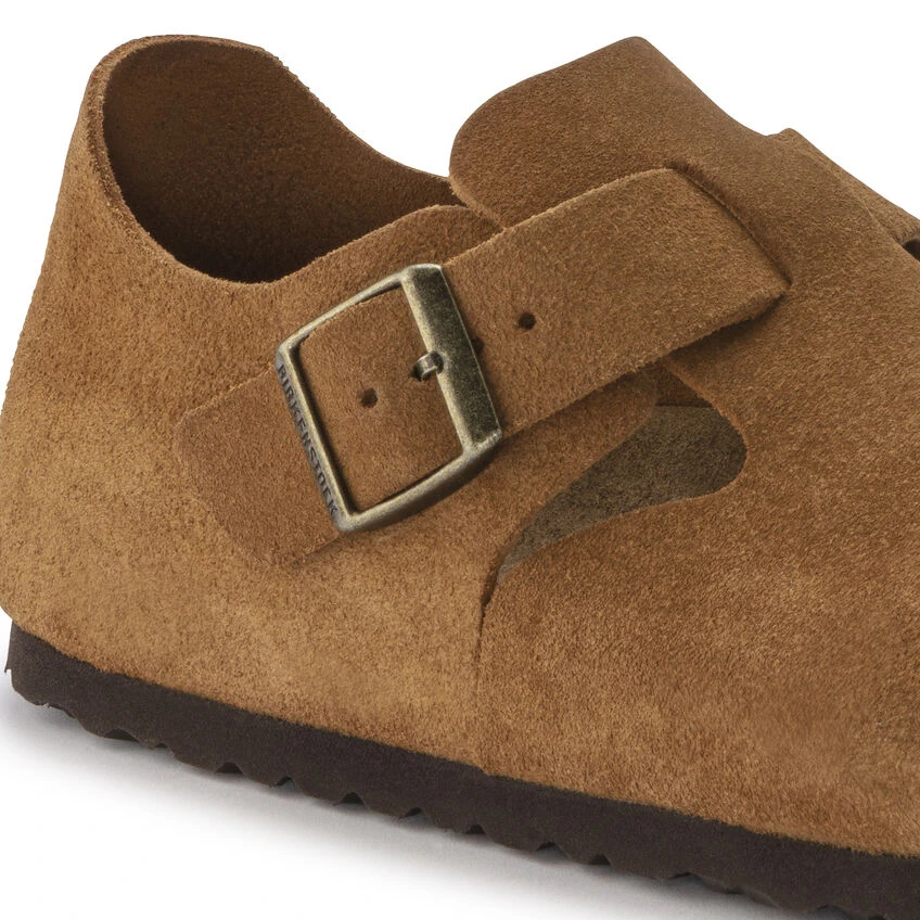 London Suede Leather Top 10 ๐ Birkenstock London Suede Leather Mink ๐ -Men Shoes Store 1023519 detail 1