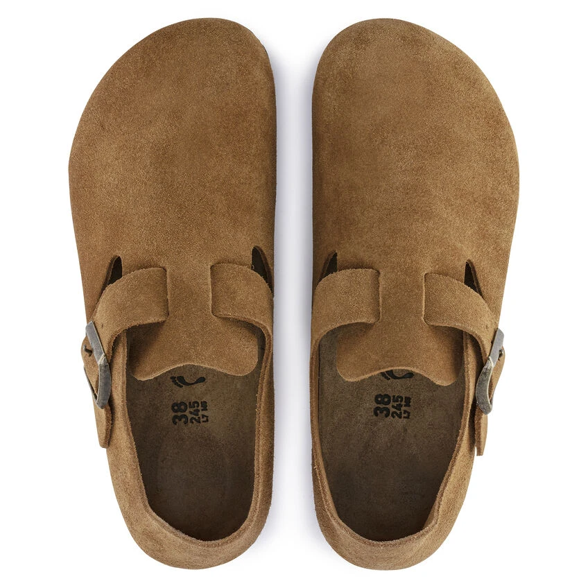 London Suede Leather Top 10 ๐ Birkenstock London Suede Leather Mink ๐ -Men Shoes Store 1023519 top