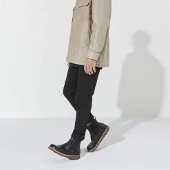 Hot Sale ๐ Birkenstock Birmingham Slipon Oiled Leather Black ๐ 12 Hot Sale ๐ Birkenstock Birmingham Slipon Oiled Leather Black ๐ -Men Shoes Store 1023697 f look m