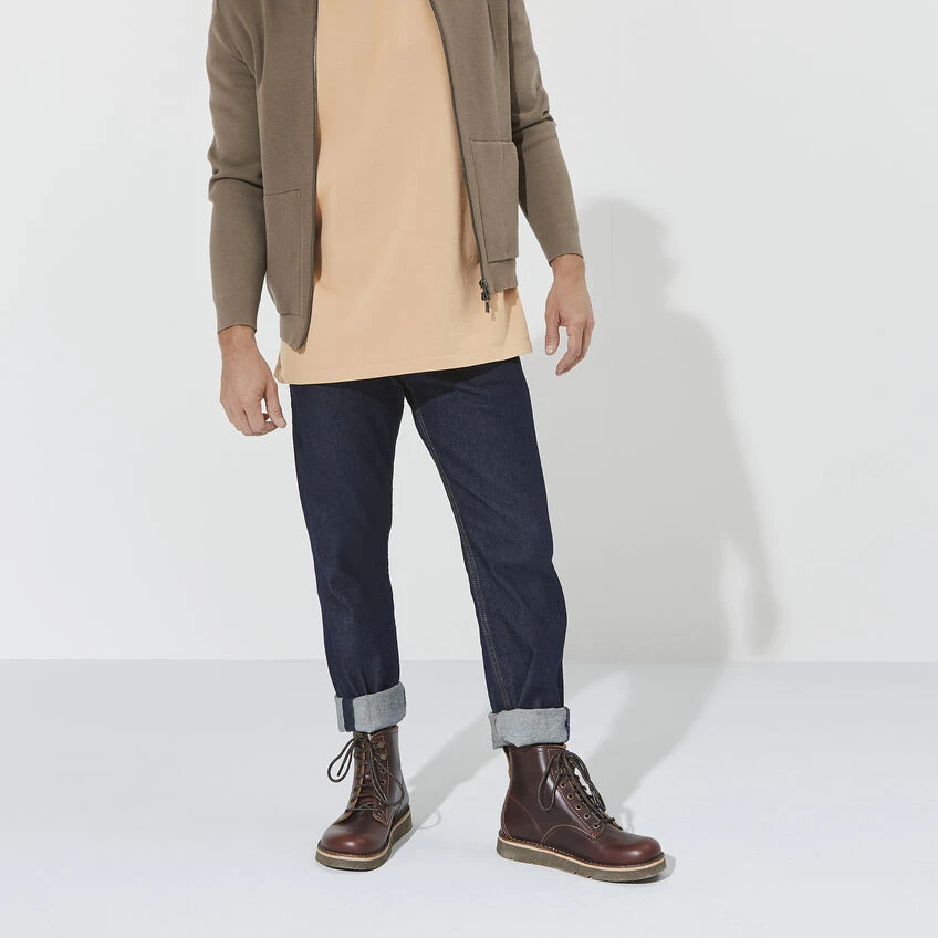 Birmingham Oiled Leather Outlet 🔥 Birkenstock Birmingham Oiled Leather Roast 🤩 -Men Shoes Store 1023698 f look m