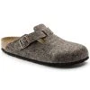 New 🔔 Birkenstock Boston Wool Felt Cacao 🔔