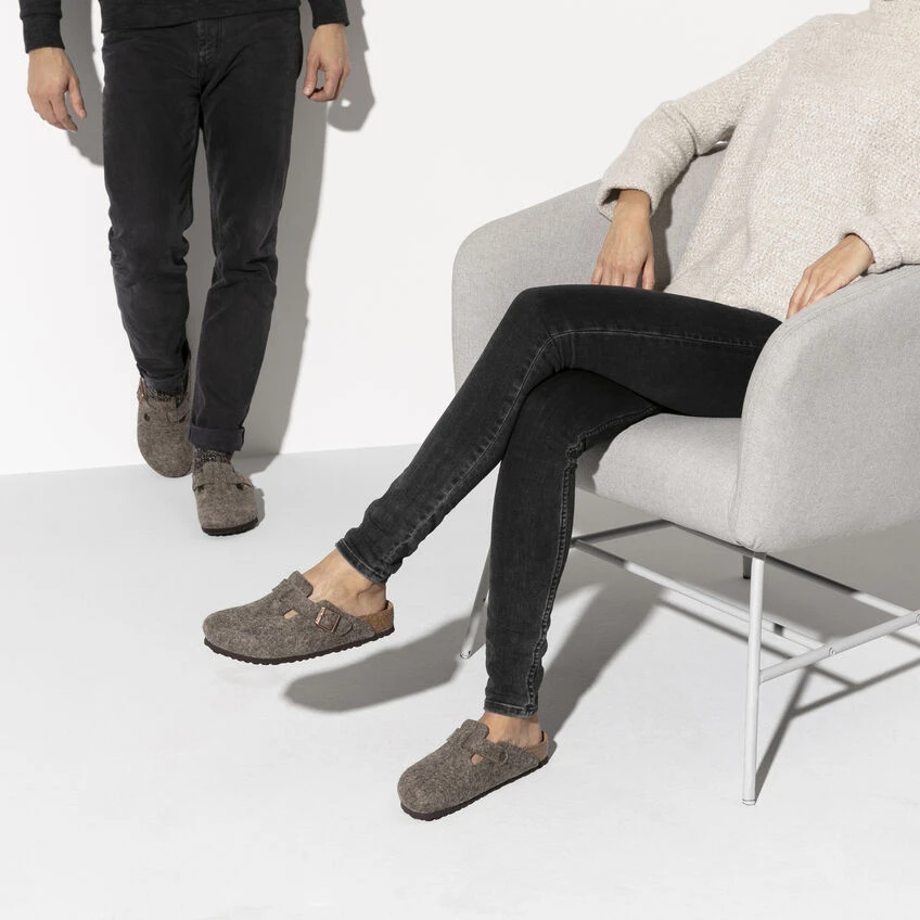 New ๐ Birkenstock Boston Wool Felt Cacao ๐ 12 New ๐ Birkenstock Boston Wool Felt Cacao ๐ - Image 12