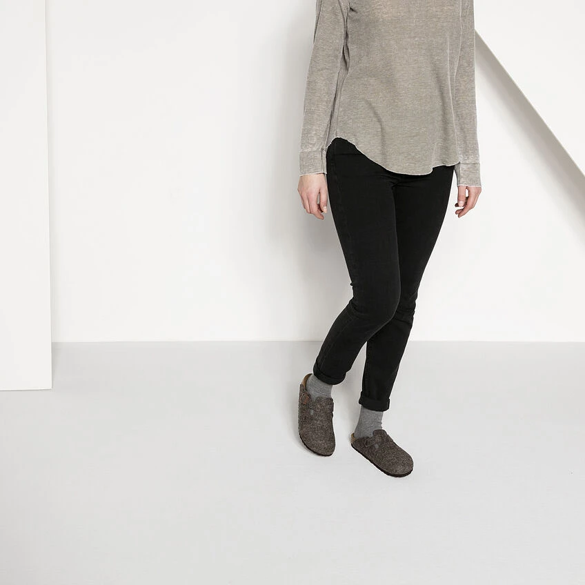 New ๐ Birkenstock Boston Wool Felt Cacao ๐ 3 New ๐ Birkenstock Boston Wool Felt Cacao ๐ - Image 3