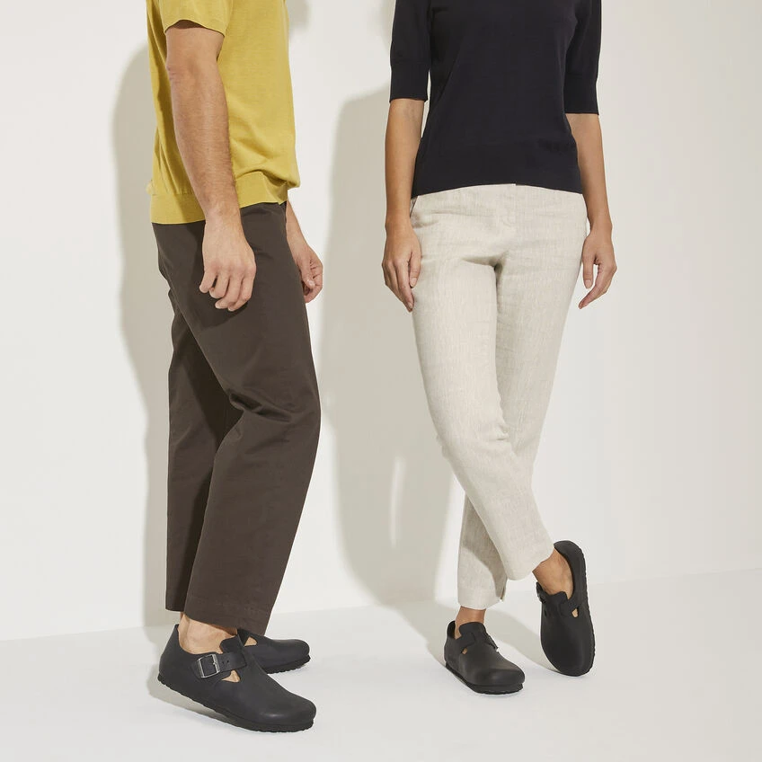 London Oiled Leather Outlet 😍 Birkenstock London Oiled Leather Black 🌟 -Men Shoes Store 166543 detail 7