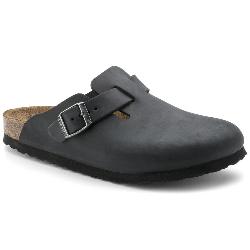 Cheapest ๐ฏ Birkenstock Boston Oiled Leather Black ๐ 1 Cheapest ๐ฏ Birkenstock Boston Oiled Leather Black ๐
