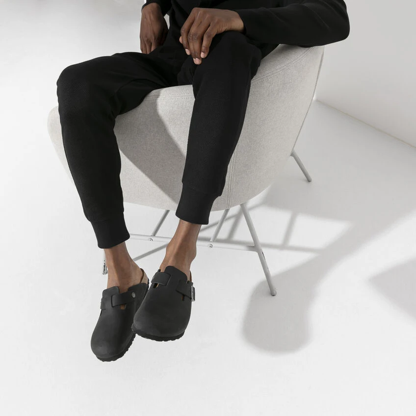 Cheapest ๐ฏ Birkenstock Boston Oiled Leather Black ๐ 4 Cheapest ๐ฏ Birkenstock Boston Oiled Leather Black ๐ - Image 4