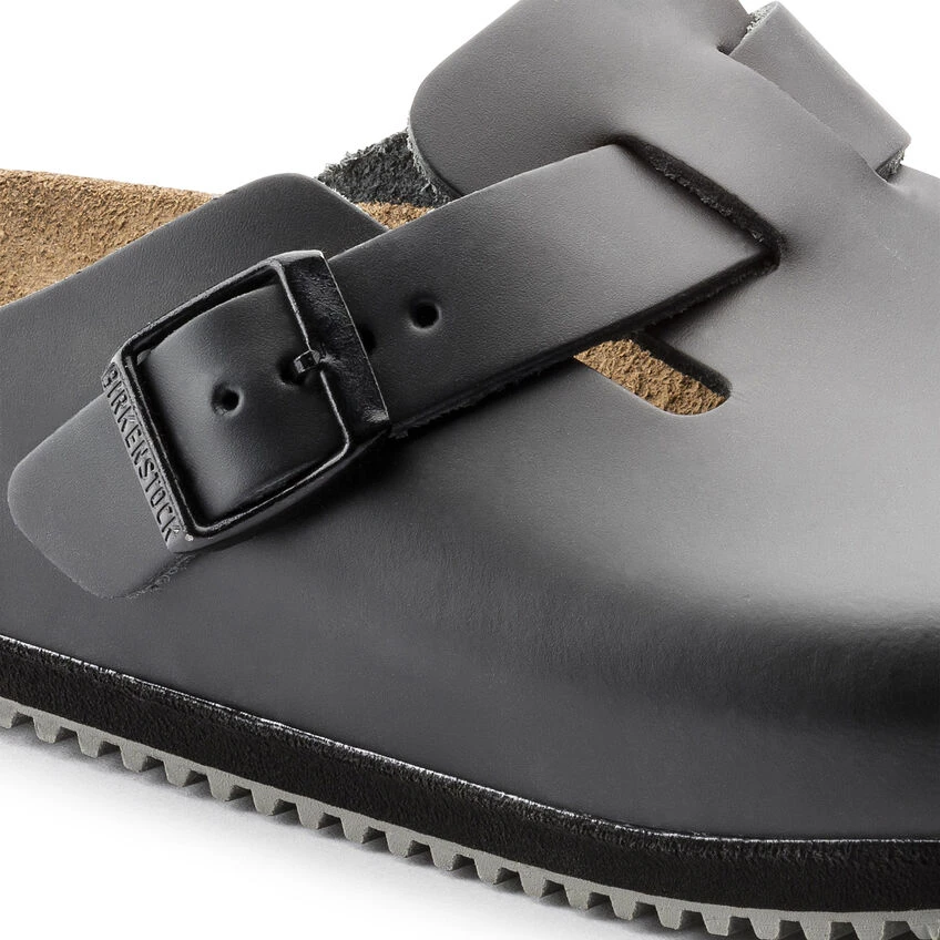 Deals ⌛ Birkenstock Boston Natural Leather Black ❤️ 7 Deals ⌛ Birkenstock Boston Natural Leather Black ❤️ - Image 7